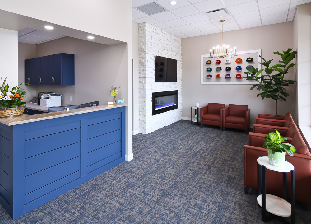 view inside Dr. DiMassa's endodontic dental office