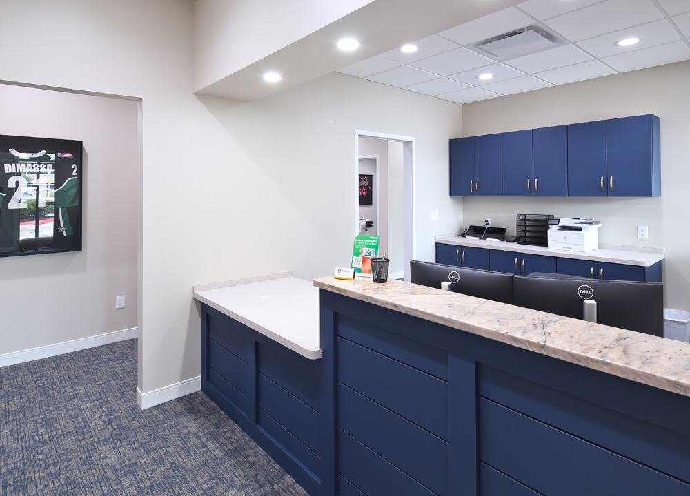 view inside Dr. DiMassa's endodontic dental office