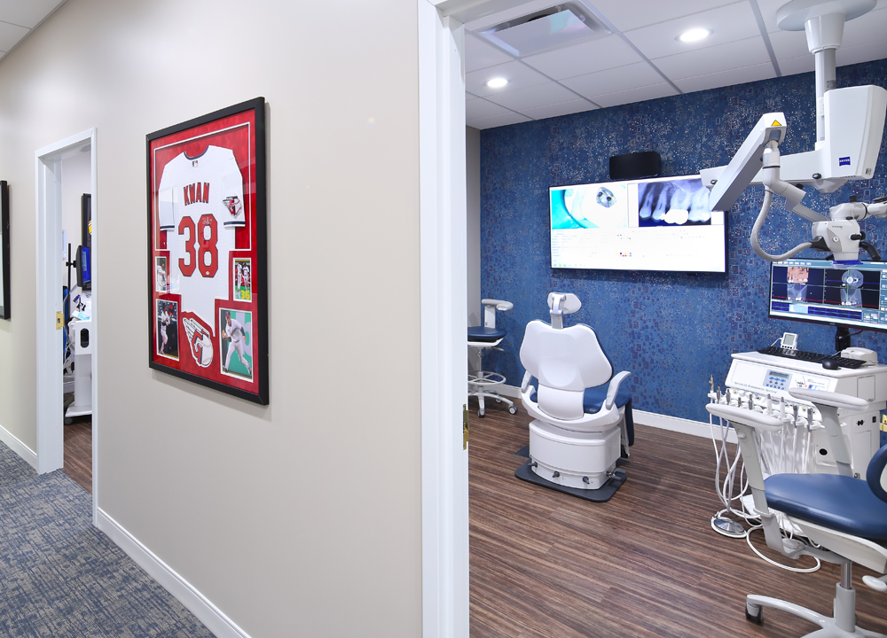 view inside Dr. DiMassa's endodontic dental office