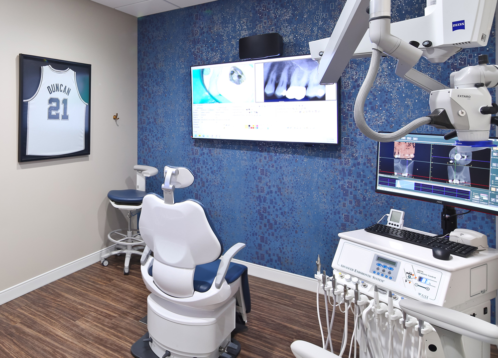 view inside Dr. DiMassa's endodontic dental office